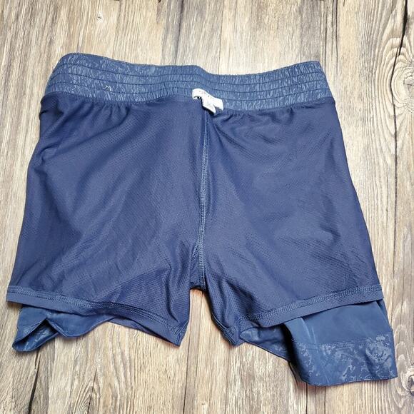 Orvis Women's Embossed Pull-On Travel Shattered Glass Navy Skort Size Medium - Picture 7 of 12